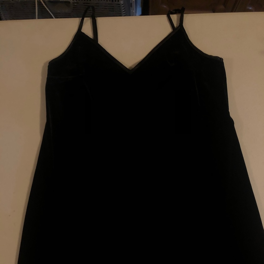 Abercrombie and Fitch Black Slip Dress